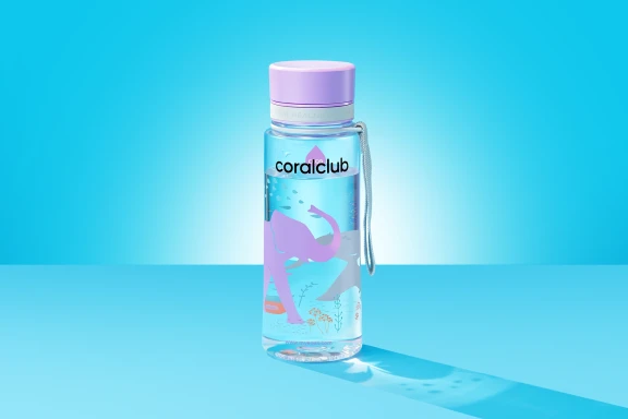 Water bottle EQUA "Elephants"